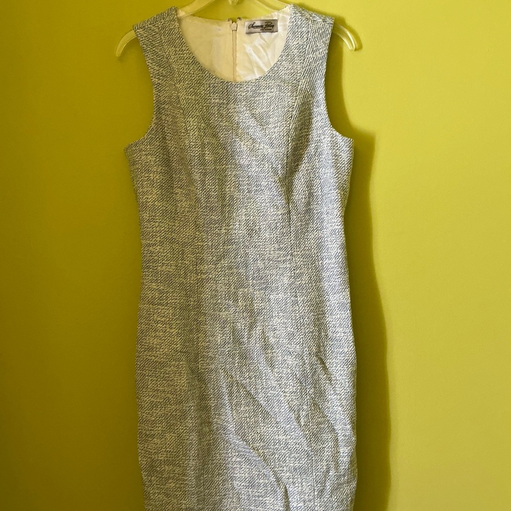 Vintage Designer Suzanne Perron New Orleans Sheath Dress Easter Holiday Spring